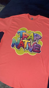 TRAPNATIVE Bubble Design T-Shirt