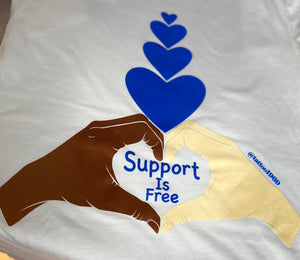 2nd Edition Support is Free T-Shirt 💙