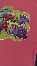 Load and play video in Gallery viewer, TRAPNATIVE Bubble Design T-Shirt
