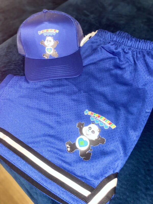 SIF - CHUBBS BASKETBALL SHORTS AND SIF CHUBBS MESH SNAPBACK CAP - Image 4