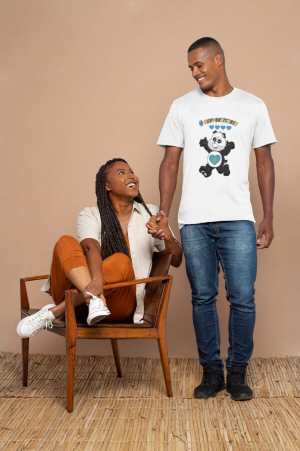 SIF - Support is free TM Panda Bear T-Shirt - Image 4