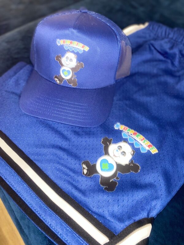 SIF - CHUBBS BASKETBALL SHORTS AND SIF CHUBBS MESH SNAPBACK CAP