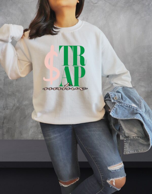 Trapnative Crewneck Sweatshirt - Image 5
