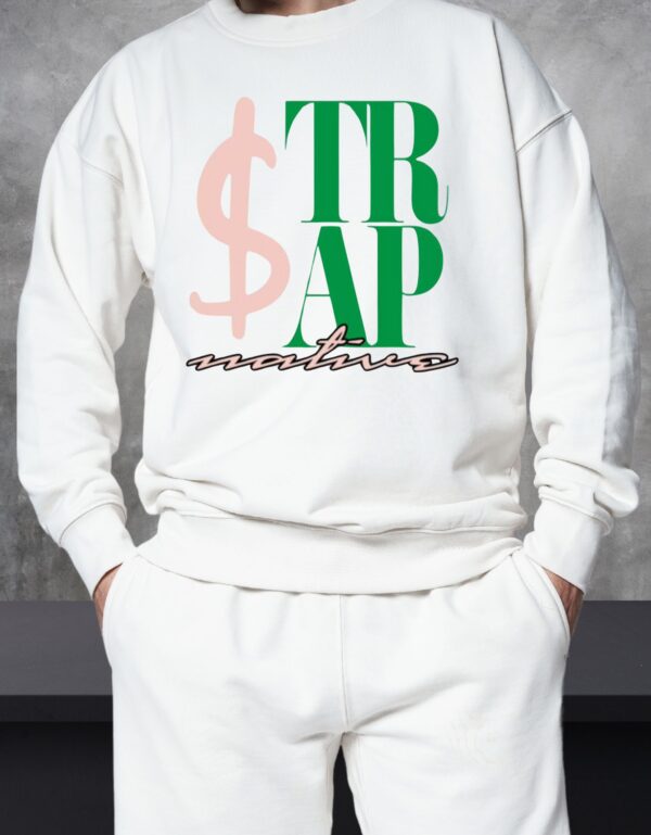 Trapnative Crewneck Sweatshirt - Image 3