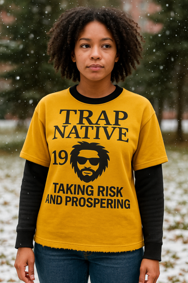 TrapNative Unisex Long Sleeve Statement Tee - Image 4
