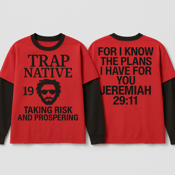 TrapNative Unisex Long Sleeve Statement Tee - Image 10