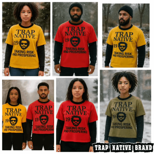 TrapNative Unisex Long Sleeve Statement Tee